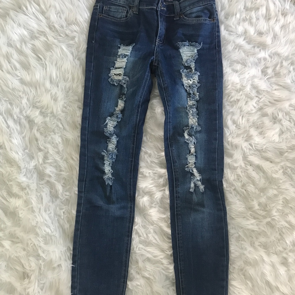 Skinny jeans ripped sonikki